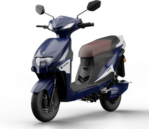 lectrix lxs 20 with battery on rent booking for ex-showroom price with portable charger azure blue