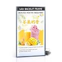 LED Backlit Menu Display Board Ultra