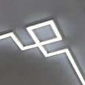LED Channel Lighting for Ceiling - Aluminum Profile Indirect Lighting Diffuser for Crown Moulding and Decor, 85.3ft