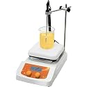 Led Digital Hotplate Magnetic Stirrer Hot Plate with Ceramic Coated, 380℃ Magnetic Mixer with Over Temperature Protection, 5L Stirring Capacity, 1500Rpm, for Laboratory, Home, Teaching