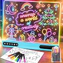 Led Drawing Board for Kids Rechargeable, 10 Color Modes, Gift Idea, Blue