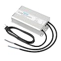 LED Driver 48V 600W Waterproof Power Supply AC90-130V to DC48V12.5A Low Voltage Converter IP67 Transformer Suitable for Indoor and Outdoor LED Lighting and Any 48V DC Device