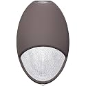 Led Emergency Wall Pack Light With Battery Backup, Photocell Sensor, Waterproof Self Test, Commercial Exterior Aluminum, 120-277V UL 924 Wet Location (1 Pack)