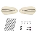 LED Handguards Fit for Harley Touring Models, Color Matched Hand Guards with Turn Signals & DRL Running Light Compatible with 1993-2026 Touring Bikes Morocco Gold Pearl