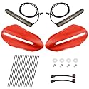 LED Handguards Fit for Harley Touring Models, Color Matched Hand Guards with Turn Signals & DRL Running Light Compatible with 1993-2026 Touring Bikes Legendary Orange