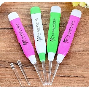 LED Light Flashlight Ear Pick Ear Wax