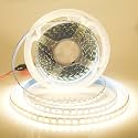 LED Light Strip, 16.4ft 600 Units SMD 5054 LEDs(5050 Upgraded), 16000LM Flexible 12V DC Waterproof IP67 Light Strips, LED Ribbon, DIY Christmas Home Kitchen Indoor Decor (Natural White 4500K)