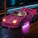 LED Lighting Compatible with Lego 77241 Speed Champions 2 Fast 2 Furious Honda S2000, Light Kit Compatible with Lego 77241 Car, NOT Included The Model Set - JUST Lights