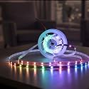 LED Strip Light for Home Decoration | Waterproof Adhesive Cove Lighting for Ceiling, Cabinet & Festive décor, 3 mtrs. (Multicolor, 600 LED per Meter)
