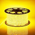 LED Strip Rope Light WaterProof IP65 Ceiling Light|Decorative|led Lights with Adapter For Diwali Light | Home Decoration | Christmas | Festival Lights ( 25 meter ,Color- Yellow ,Silicone Rubber )