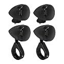 4Pcs LED Turn Signal Light Black-Black Lens