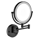 LED Wall Mount Two-Sided Magnifying Makeup Vanity Mirror