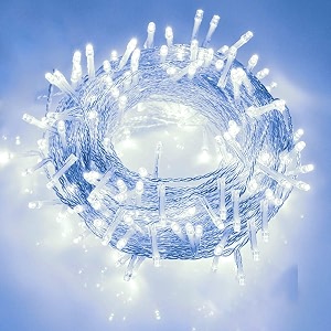 35 feet long led power pixel serial string light 360 degree light in bulb  copper led pixel string light for home decorationdiwalichristmascool white pack of 4