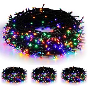 35 feet long led power pixel serial string light 360 degree light in bulb  copper led pixel string light for home decorationdiwalichristmasmulti color with mode pack of 4