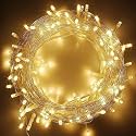 35 Feet Long LED Power Pixel Serial String Light, 360 Degree Light in Bulb | Copper Led Pixel String Light for Home Decoration,Diwali,Christmas(Warm White) Pack of 1