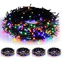 35 Feet Long LED Power Pixel Serial String Light, 360 Degree Light in Bulb | Copper Led Pixel String Light for Home Decoration,Diwali,Christmas(Multi Color with Mode) Pack of 5