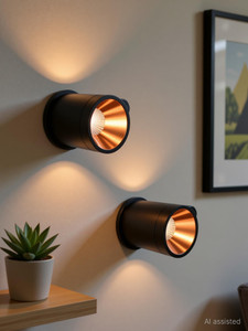 LEDDIT Uplight Wall Lamp With Bulb Pack