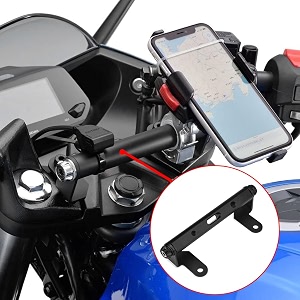 motorcycle mutifunctional cross bar balance bar gps navigation handlebar bracket extension compatible with suzuki gixxer sf250 gixxer 250 sf a