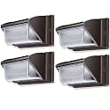 ledmo Wall Pack Light 150W Waterproof 5000K 21000LM Ultra Bright 4 Pack