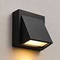 LEDURE 3W K-Shape Up Down Outdoor LED Wall Light|Warm White Pack of 1