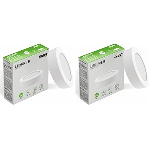 ledure orbit 3w surface light 3w led striker light cabinet led light cool white pack of 2