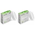 LEDURE Orbit 3W Surface Light| 3W LED Striker Light| Cabinet LED Light Cool White (Pack of 2)