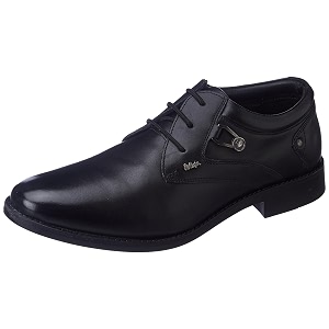 Lee Cooper LC2024B3R Mens Leather Derby Formal