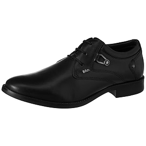 Lee Cooper LC2024B3R Mens Leather Derby Formal