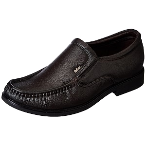 Lee Cooper LC2130B2R Mens Lightweight Leather Shoes