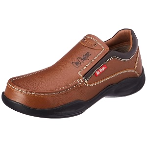 Lee Cooper Mens Brown Sneakers