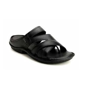 Lee Cooper Mens LC6057C Leather Sandals Black