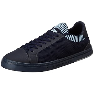 Mens Colorblock Stripes Sneakers Lace-Up Shoes