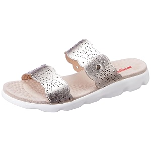 Lee Cooper Womens LCW10108 Silver Slider 36EU