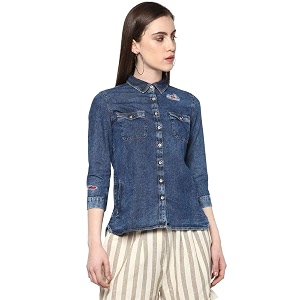 Lee Cooper Womens Regular Fit Shirt