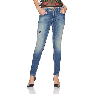Lee Cooper Womens Skinny Fit Jeans