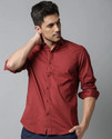 Lee Cross Men Solid Casual Blue, Red Shirt