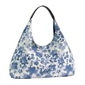 Lee Denim Tote Bag for Women, Reversible Slouchy Hobo Shoulder Purse