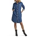 Lee Women's Legendary All Purpose Long Sleeve Denim Dress