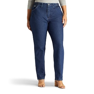 lee women39s petite classic-fit monroe straight-leg jean