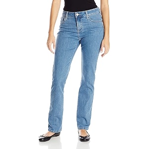 lee women39s petite classic-fit monroe straight-leg jean