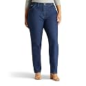 Lee Women's Petite Classic-Fit Monroe Straight-Leg Jean