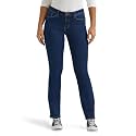 Lee Women's Petite Classic-Fit Monroe Straight-Leg Jean