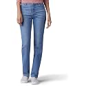 Lee Women's Petite Classic-Fit Monroe Straight-Leg Jean