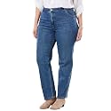 Lee Women's Petite Classic-Fit Monroe Straight-Leg Jean