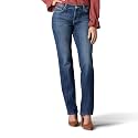 Lee Women39s Petite Relaxed Fit Straight Leg