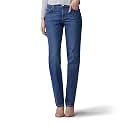 Lee Women39s Petite Relaxed Fit Straight Leg