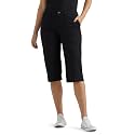Lee Women's Ultra Lux Comfort with Flex-to-go Utility Skimmer Capri Pant