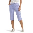 Lee Women's Ultra Lux Comfort with Flex-to-go Utility Skimmer Capri Pant