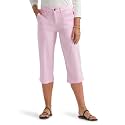 Lee Women's Ultra Lux Comfort with Flex-to-go Utility Skimmer Capri Pant