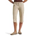 Lee Women's Ultra Lux Comfort with Flex-to-go Utility Skimmer Capri Pant